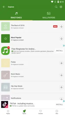 Free Ringtones for Android™ android App screenshot 1